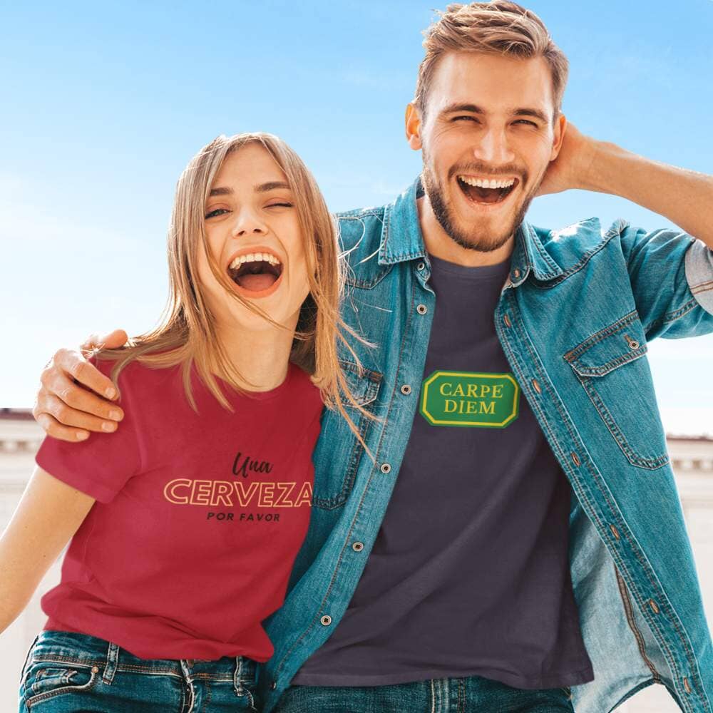 Kollektion för roliga t-shirts till vuxna
