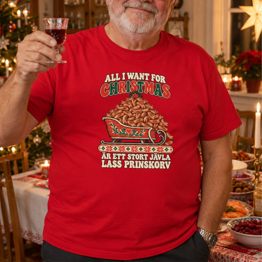 Stort jävla lass prinskorv - T-shirt