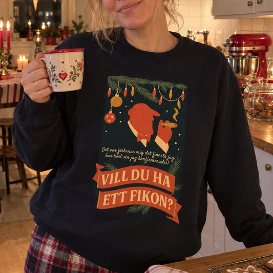 Vill du ha ett fikon? - Sweatshirt