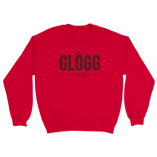 Glögg - Sweatshirt Röd