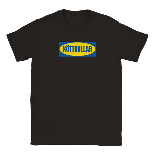 Köttbullar - T-shirt Svart