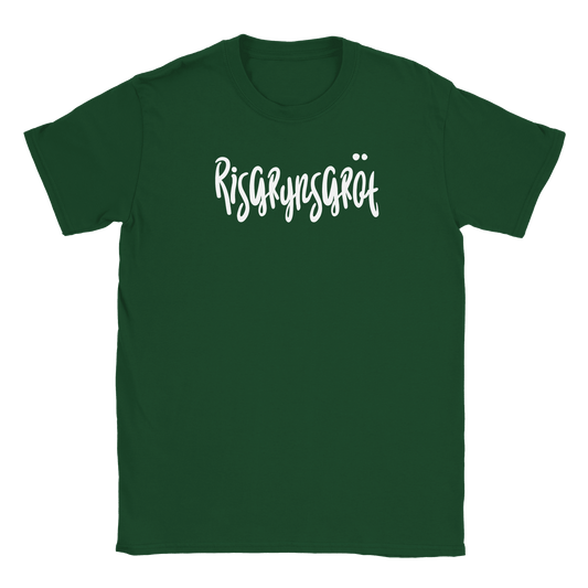 Risgrynsgröt - T-shirt för barn Mossgrön