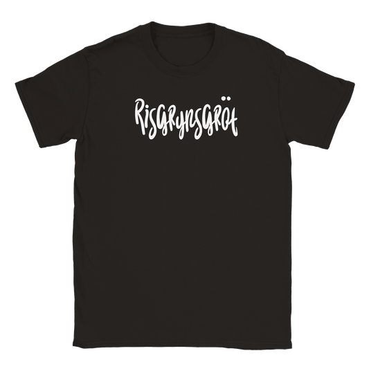 Risgrynsgröt - T-shirt för barn Svart