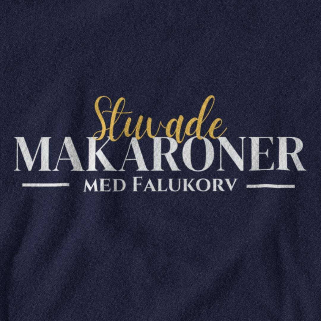 Stuvade makaroner med falukorv - T-shirt
