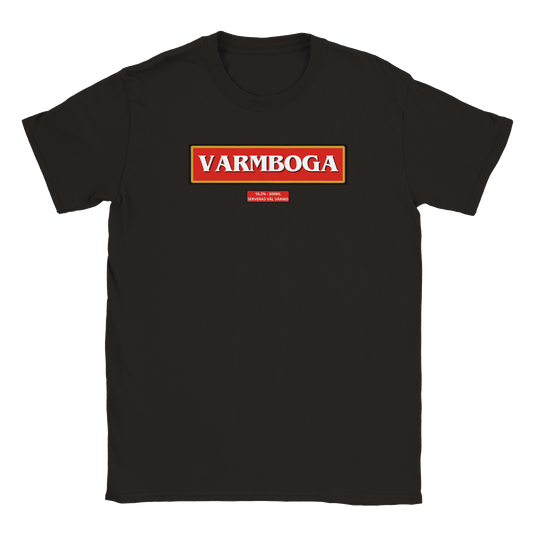 Varmboga - T-shirt Svart