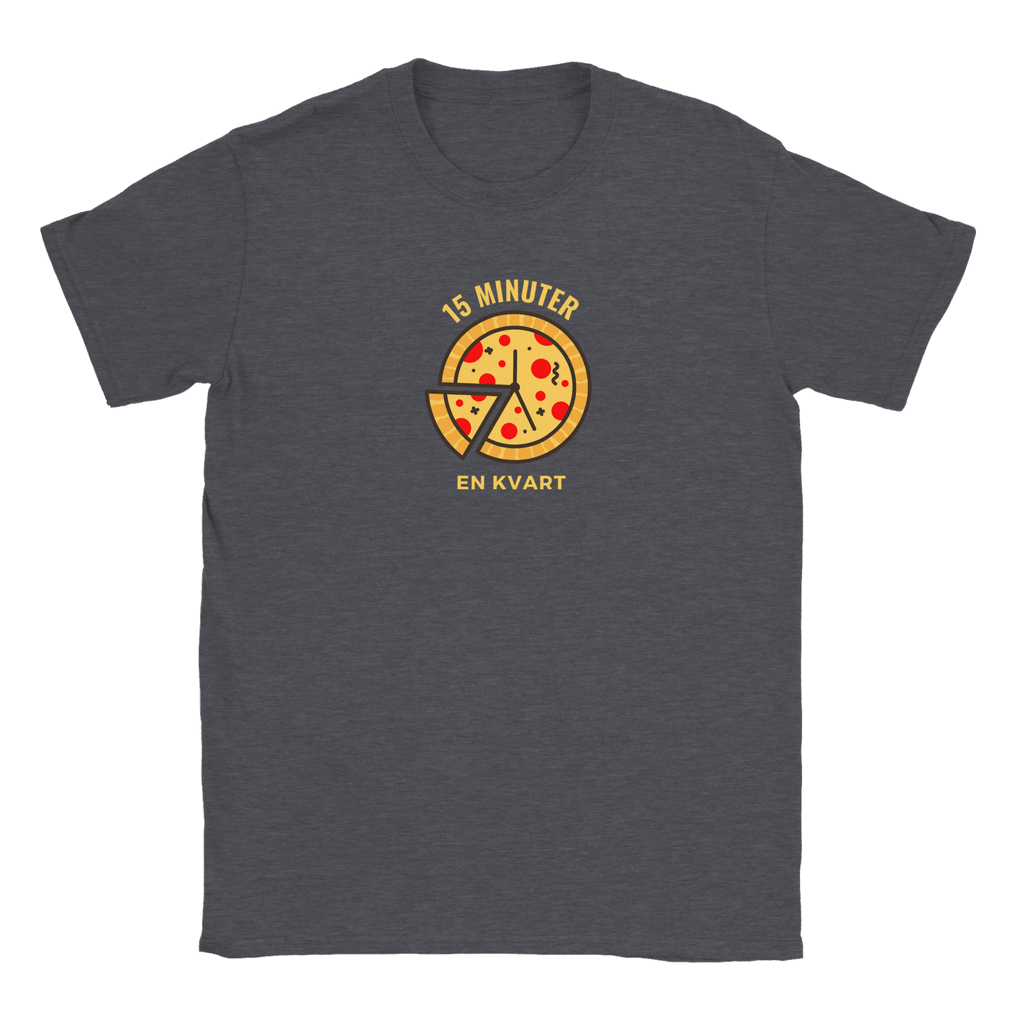 15 minuter en kvart - T-shirt Mörk Ljung