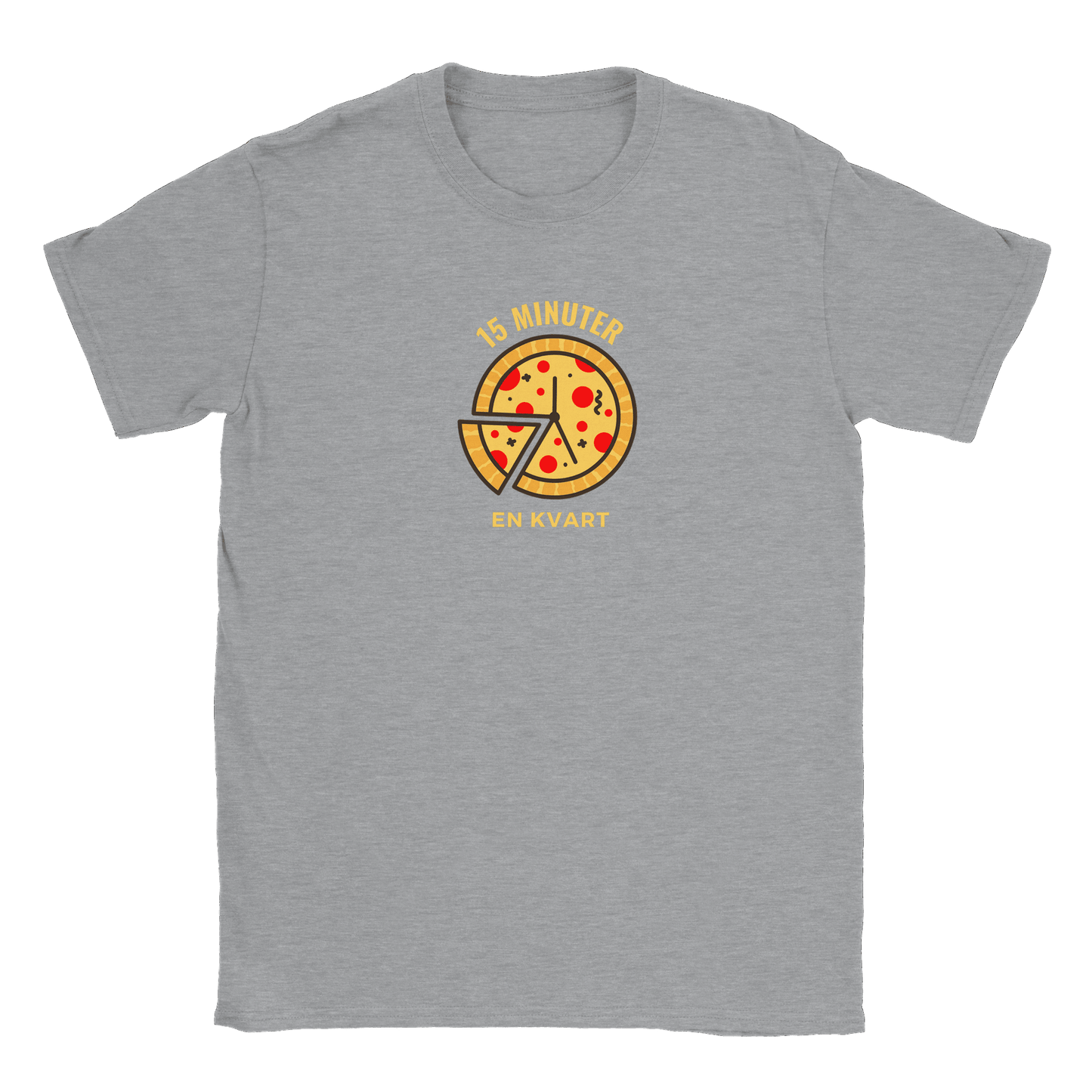 15 minuter en kvart - T-shirt Sports Grey