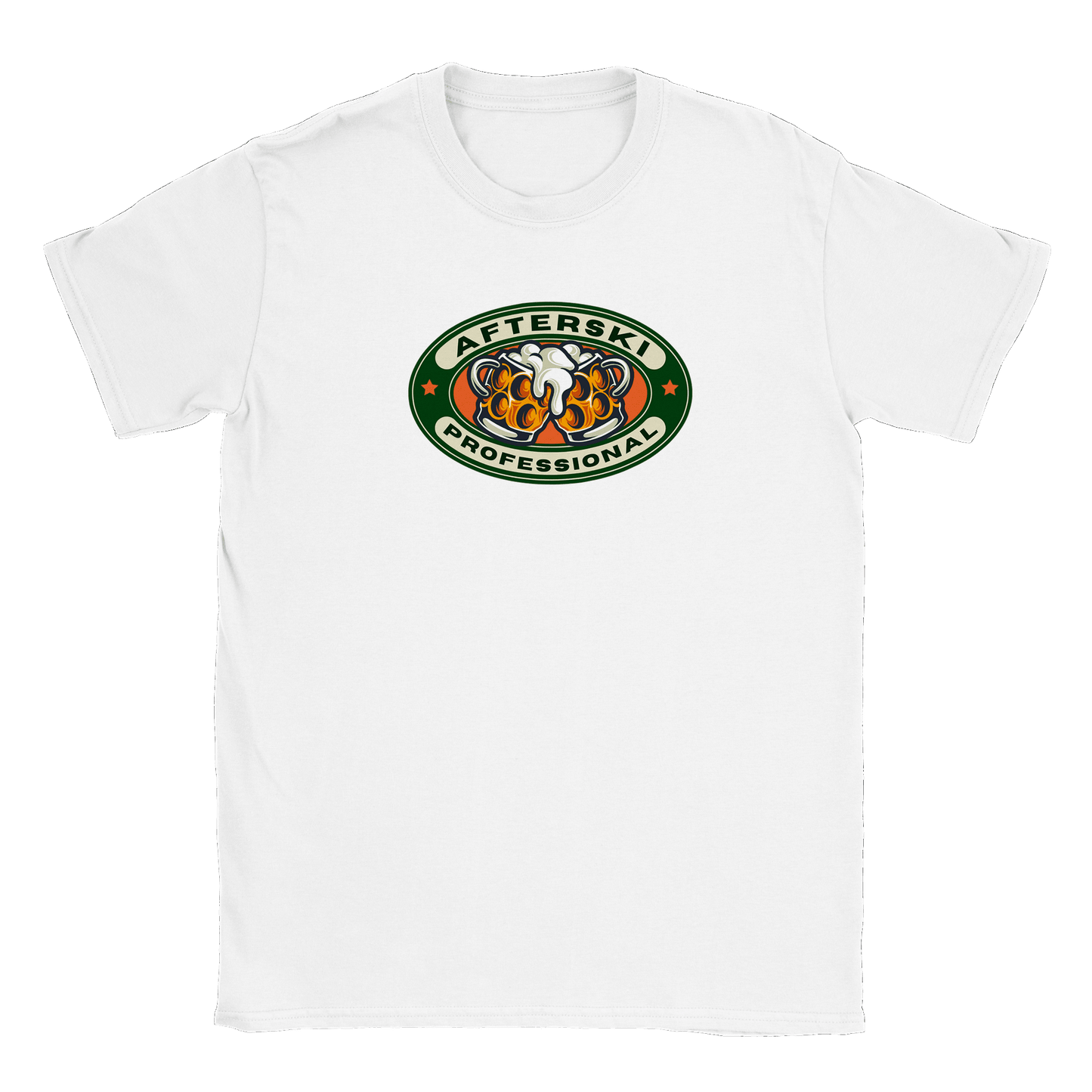 Afterski Professional - T-shirt Vit