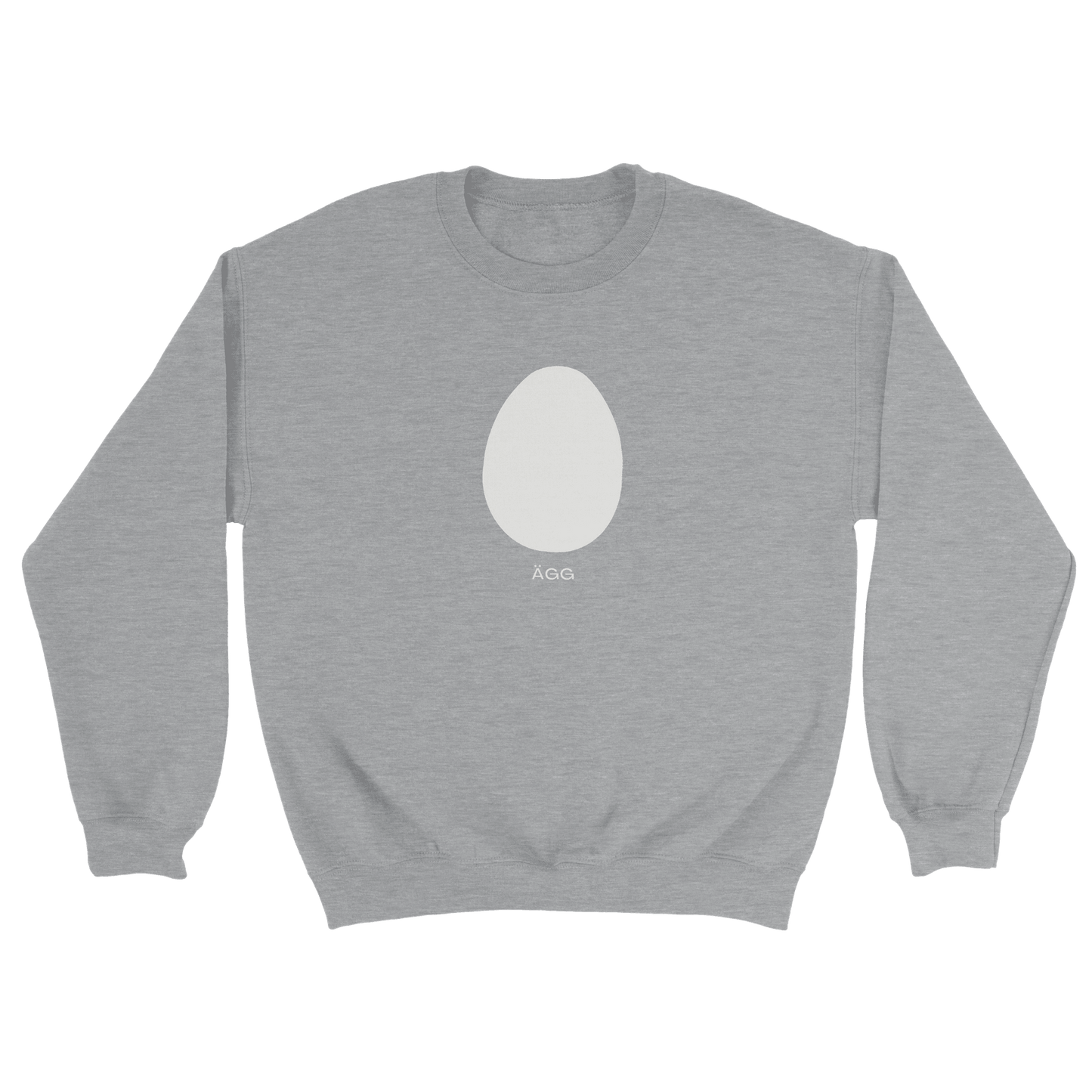Ägg - Sweatshirt Grå