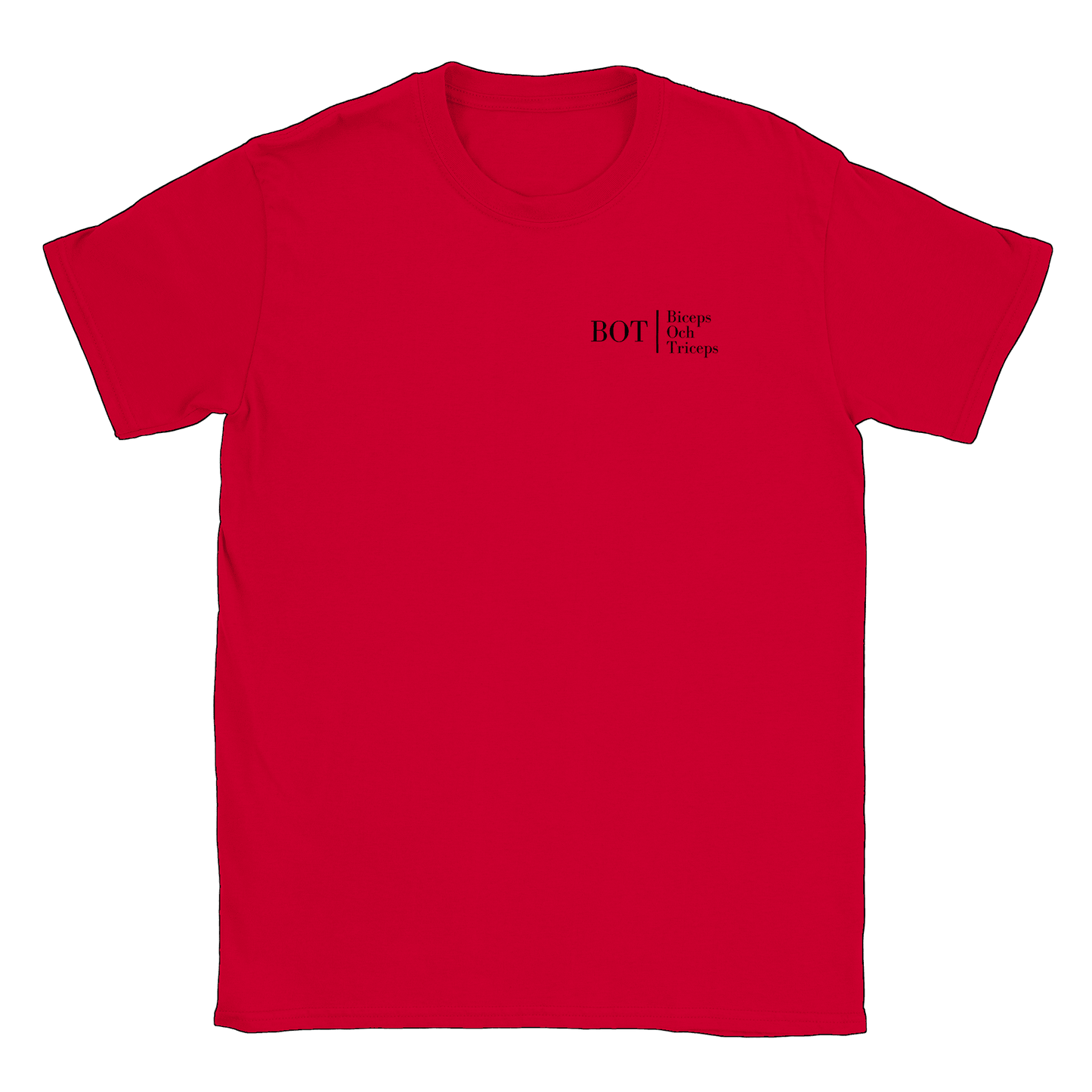 BOT - T-shirt Röd