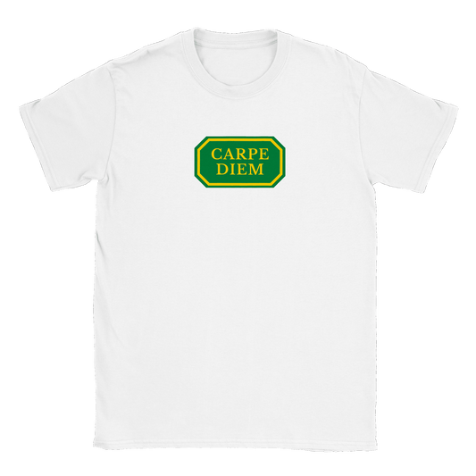 Carpe Diem - T-shirt Vit