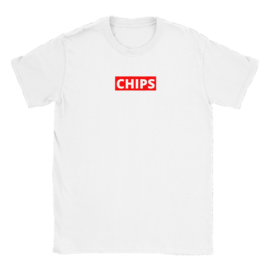 CHIPS - T-shirt Vit