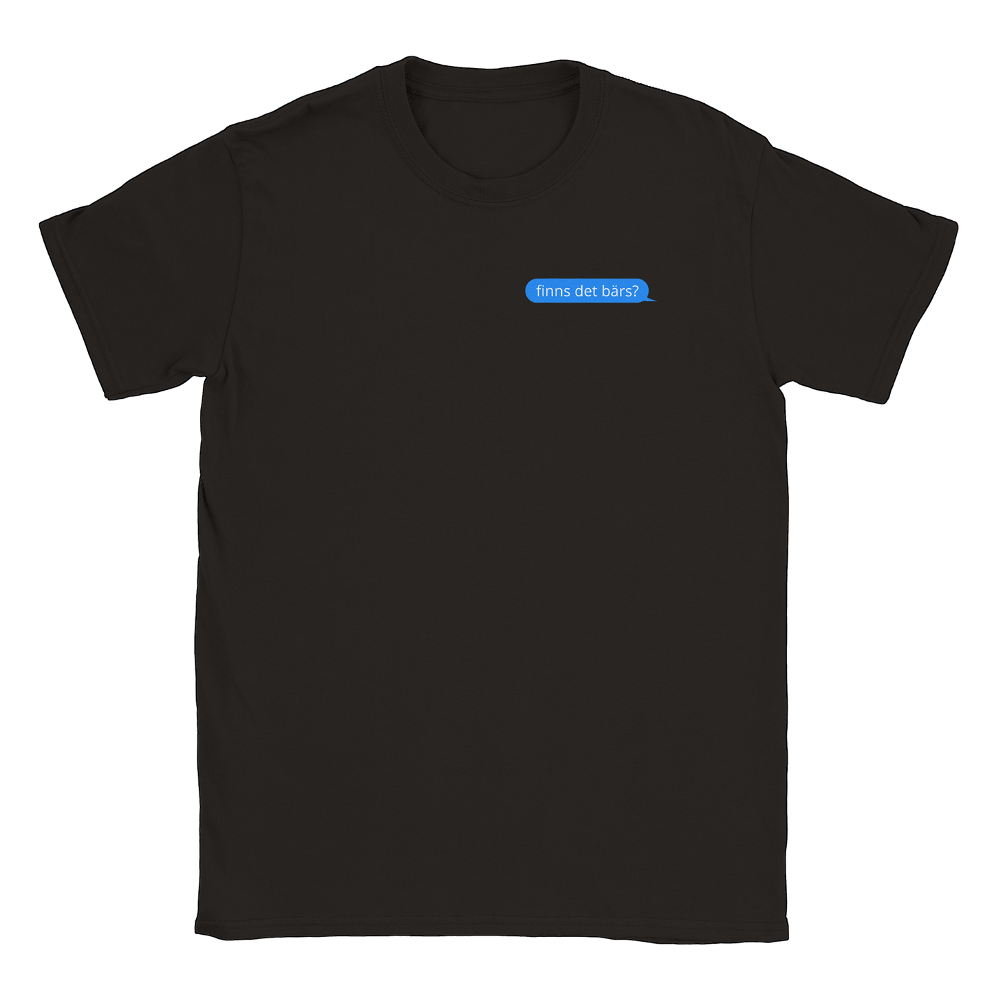 Finns det bärs? - T-shirt Svart