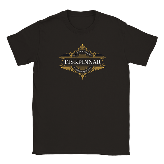 Fiskpinnar - T-shirt för barn Svart
