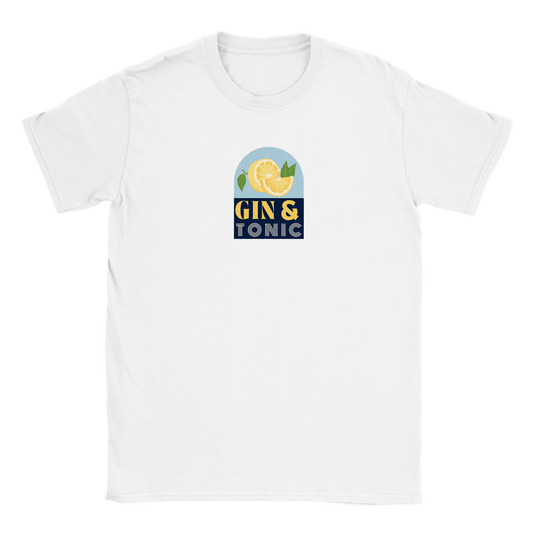 Gin & Tonic - T-shirt Vit