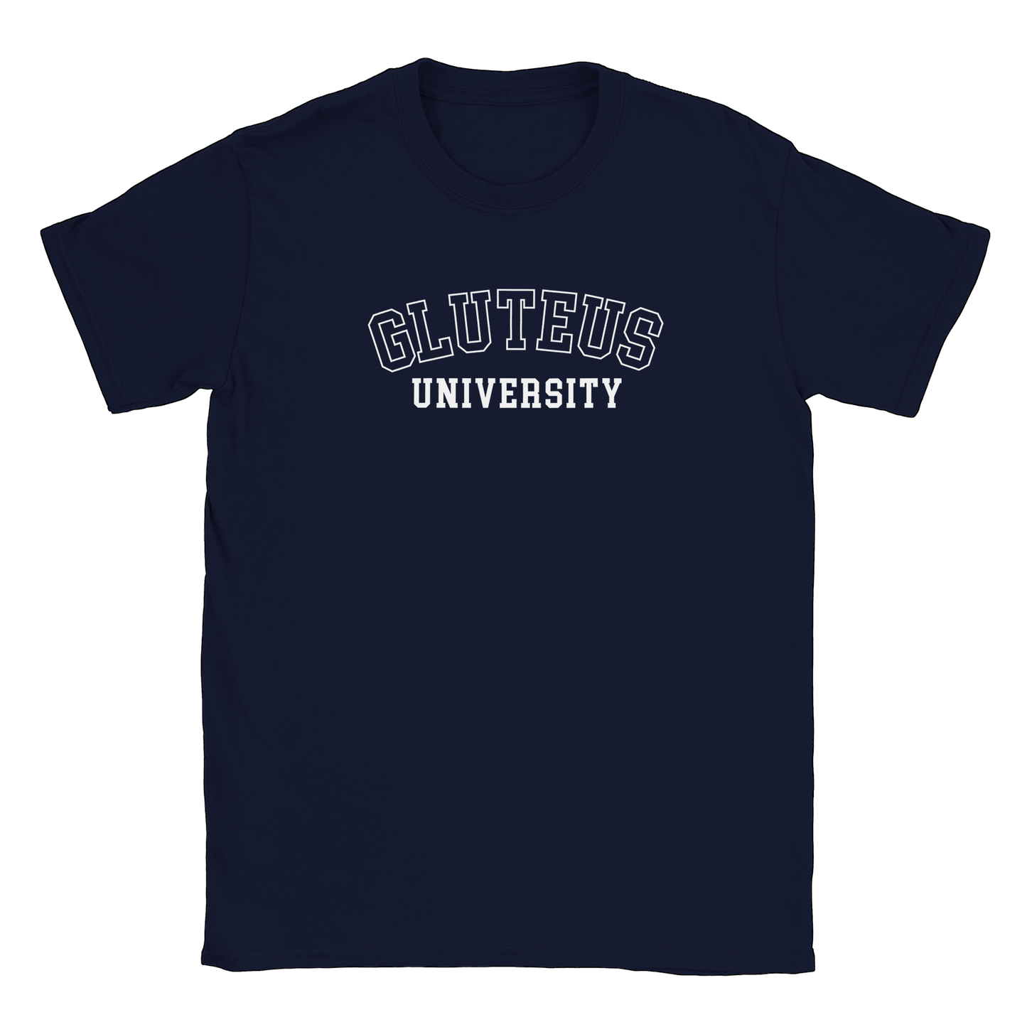 Gluteus University - T-shirt Navy