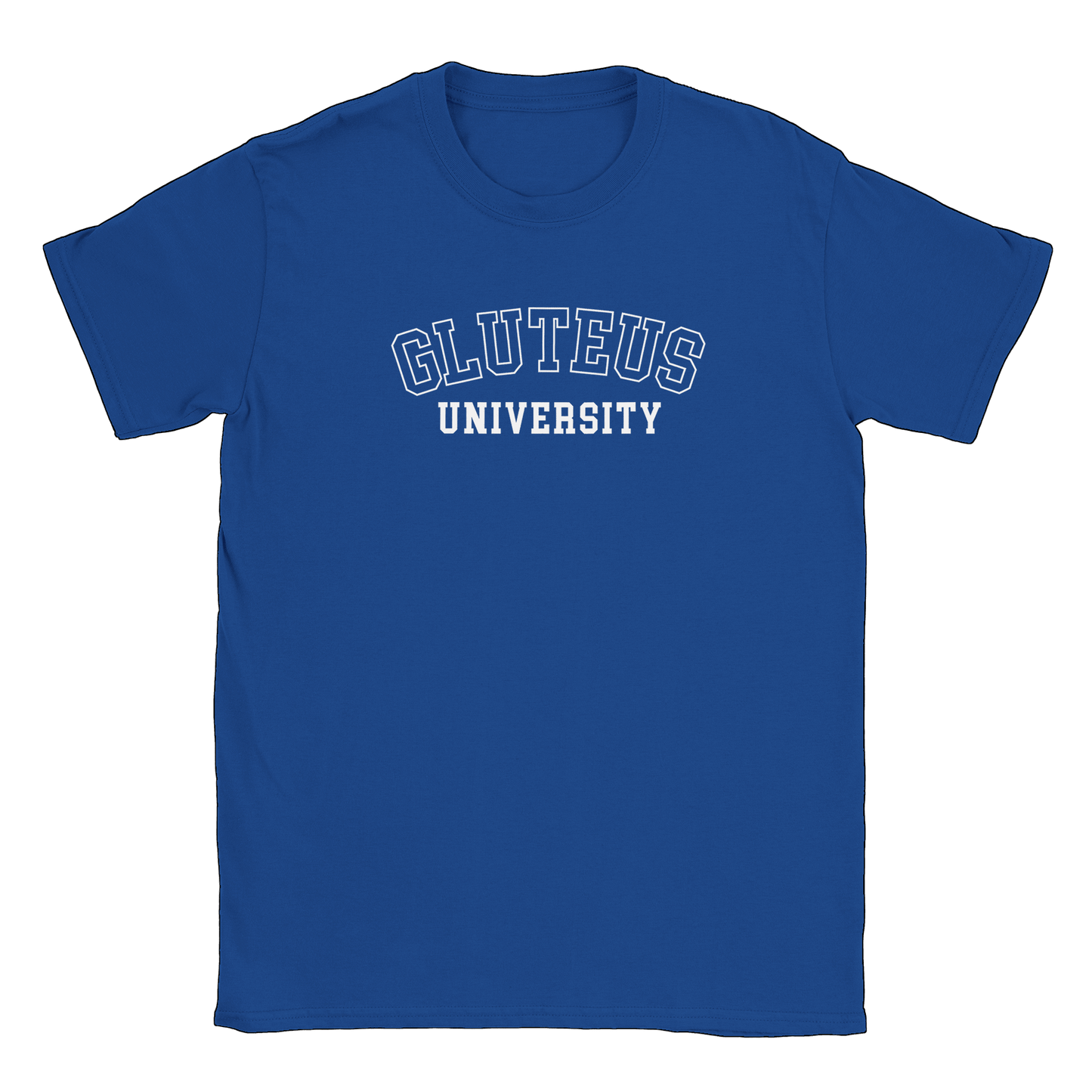 Gluteus University - T-shirt Royal