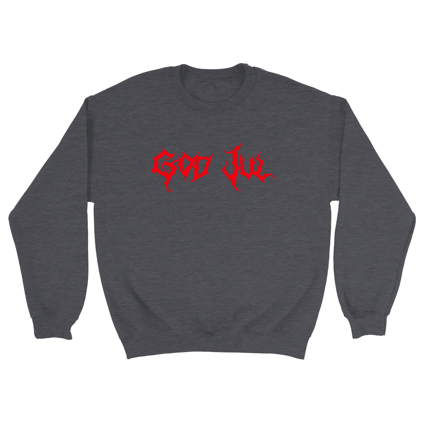 God Jul - Sweatshirt Mörkgrå