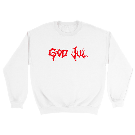 God Jul - Sweatshirt Vit