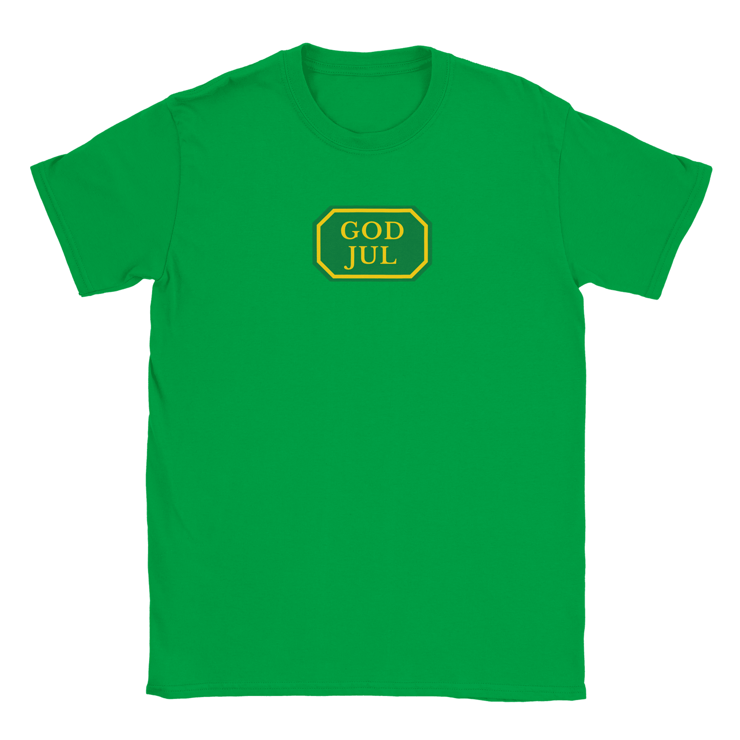 God Jul systemet - T-shirt Grön