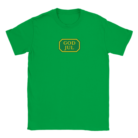 God Jul systemet - T-shirt Grön