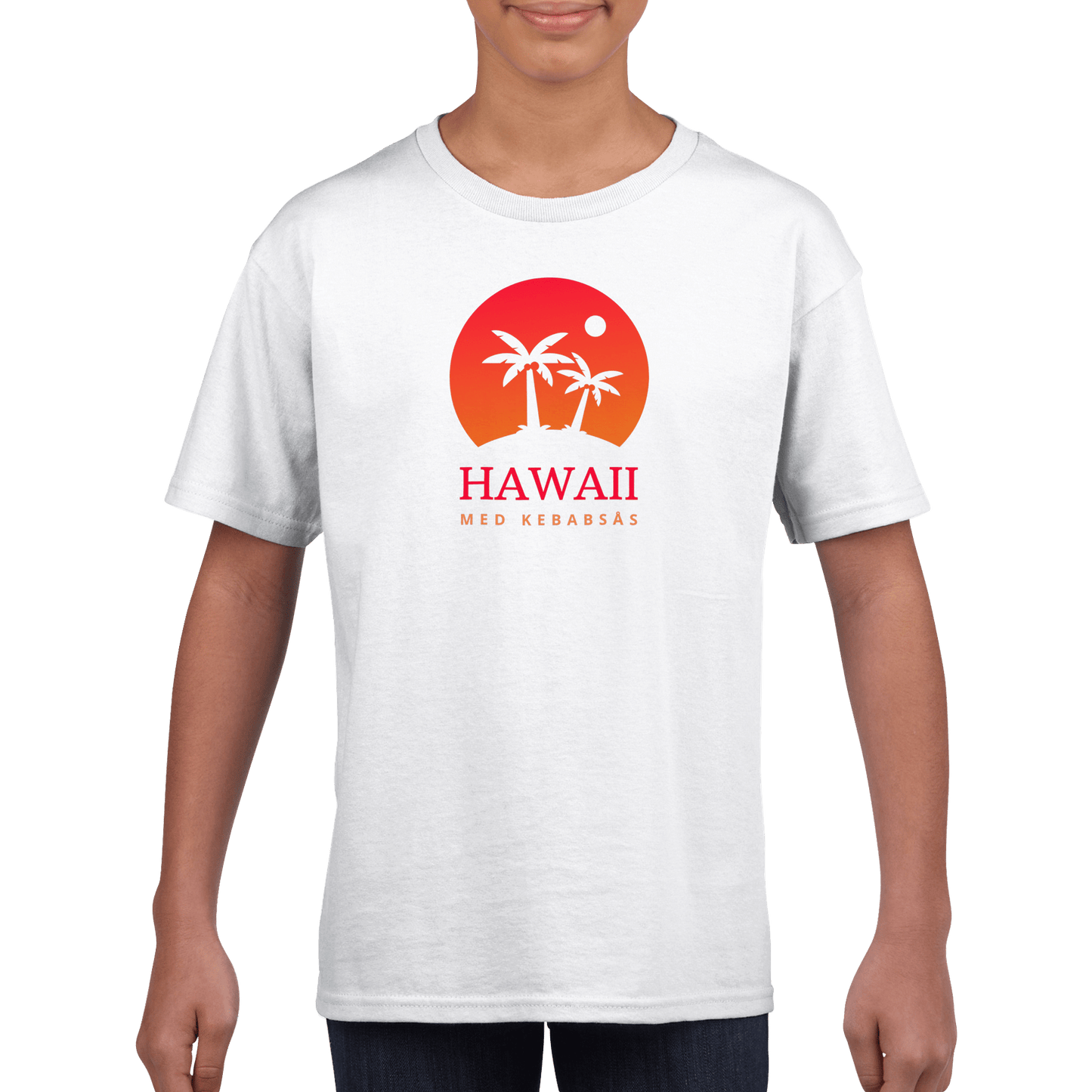 Hawaii med kebabsås - T-shirt för barn