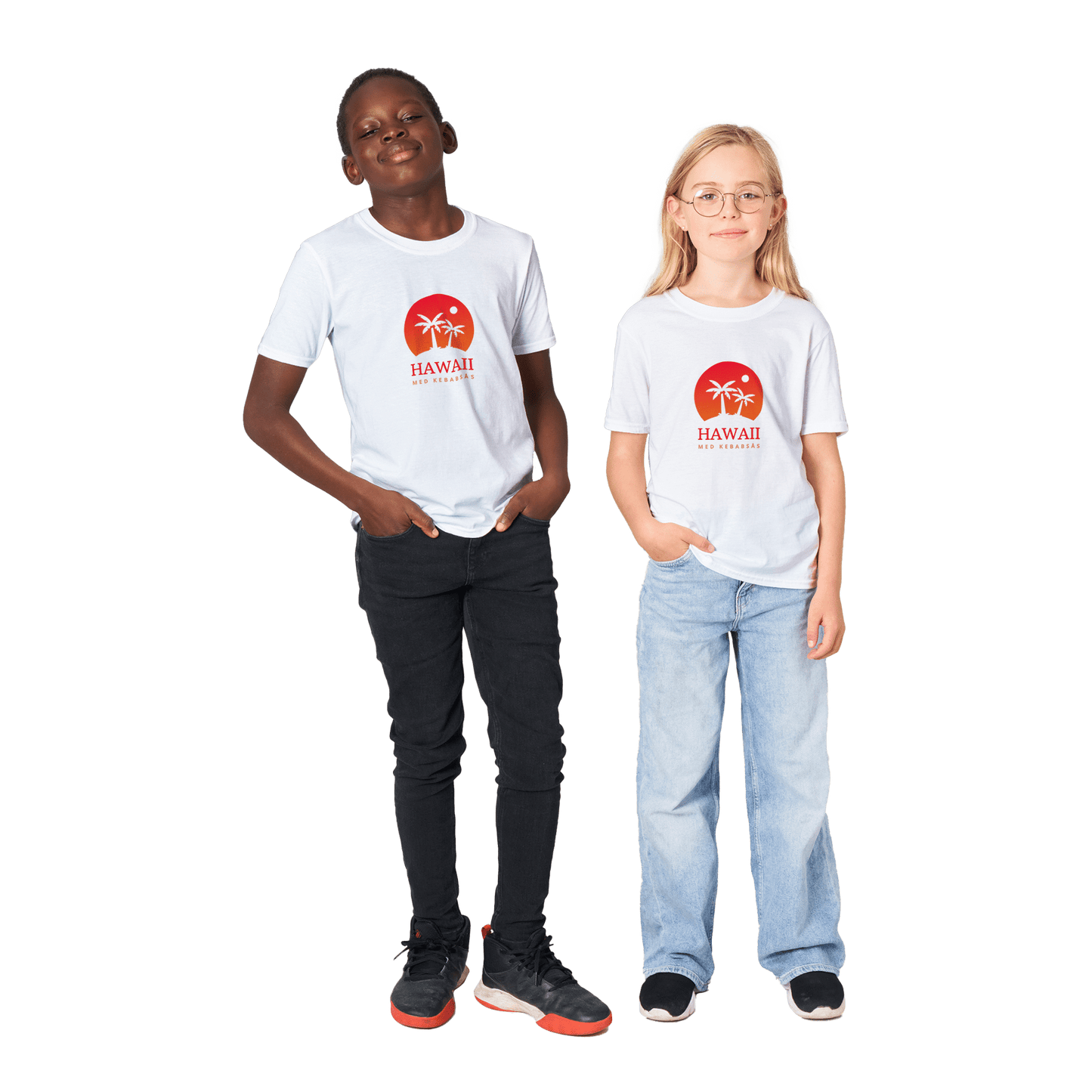 Hawaii med kebabsås - T-shirt för barn