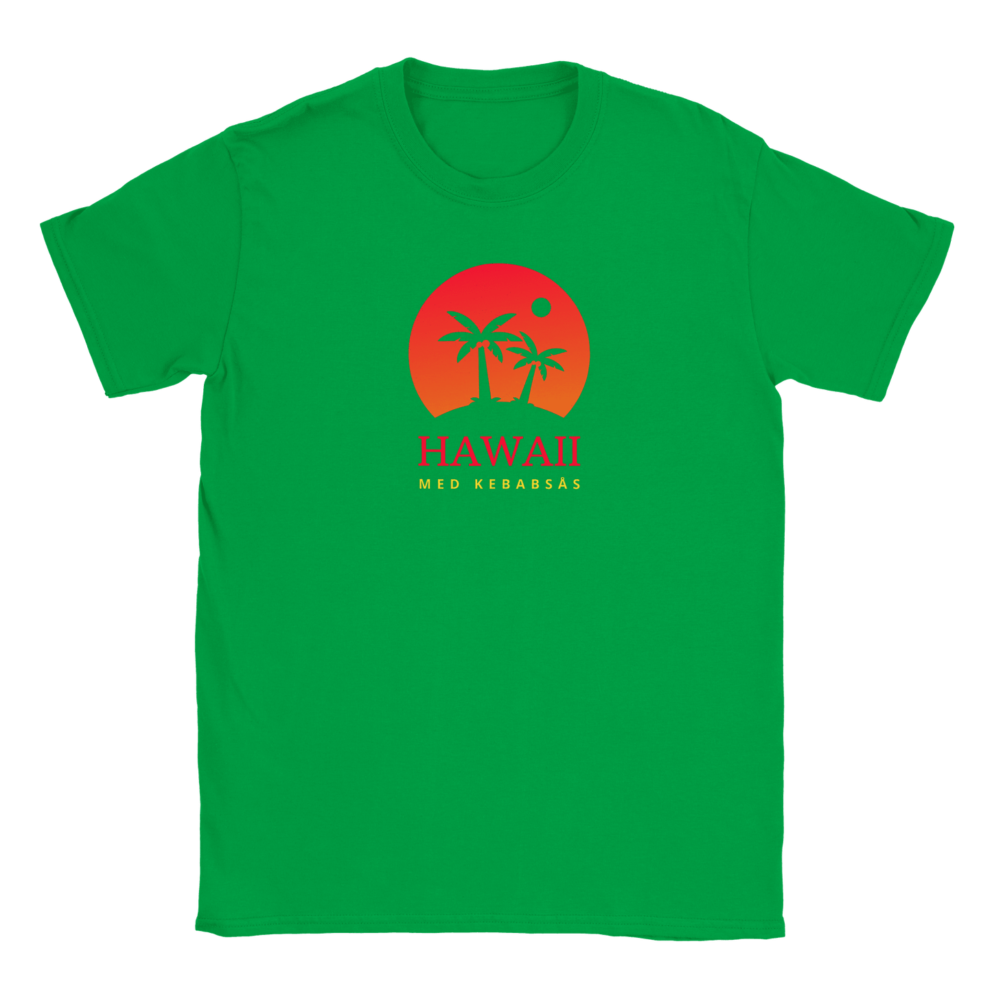 Hawaii med kebabsås - T-shirt för barn Grön