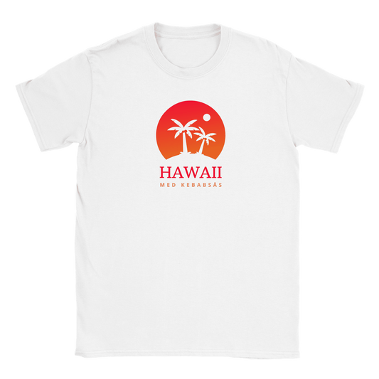 Hawaii med kebabsås - T-shirt för barn Vit