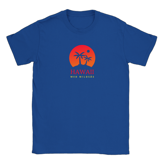 Hawaii med mildsås - T-shirt Royal