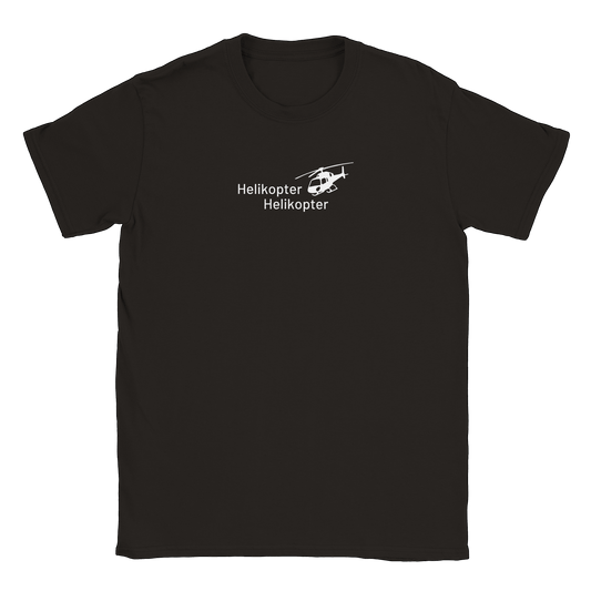 Helikopter Helikopter - T-shirt Svart