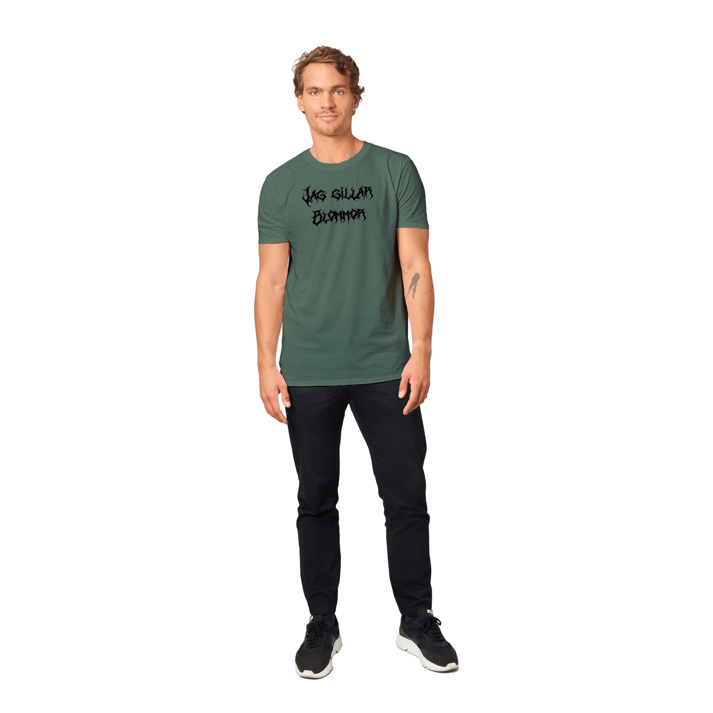 Jag gillar blommor - T-shirt