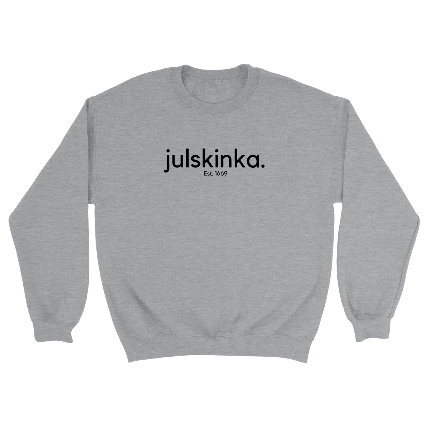 Julskinka - Sweatshirt Grå