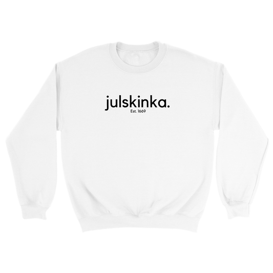 Julskinka - Sweatshirt Vit