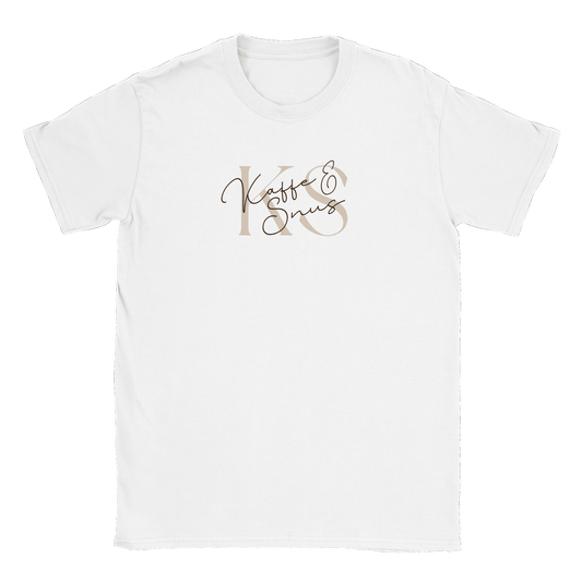 Kaffe och snus - T-shirt Vit