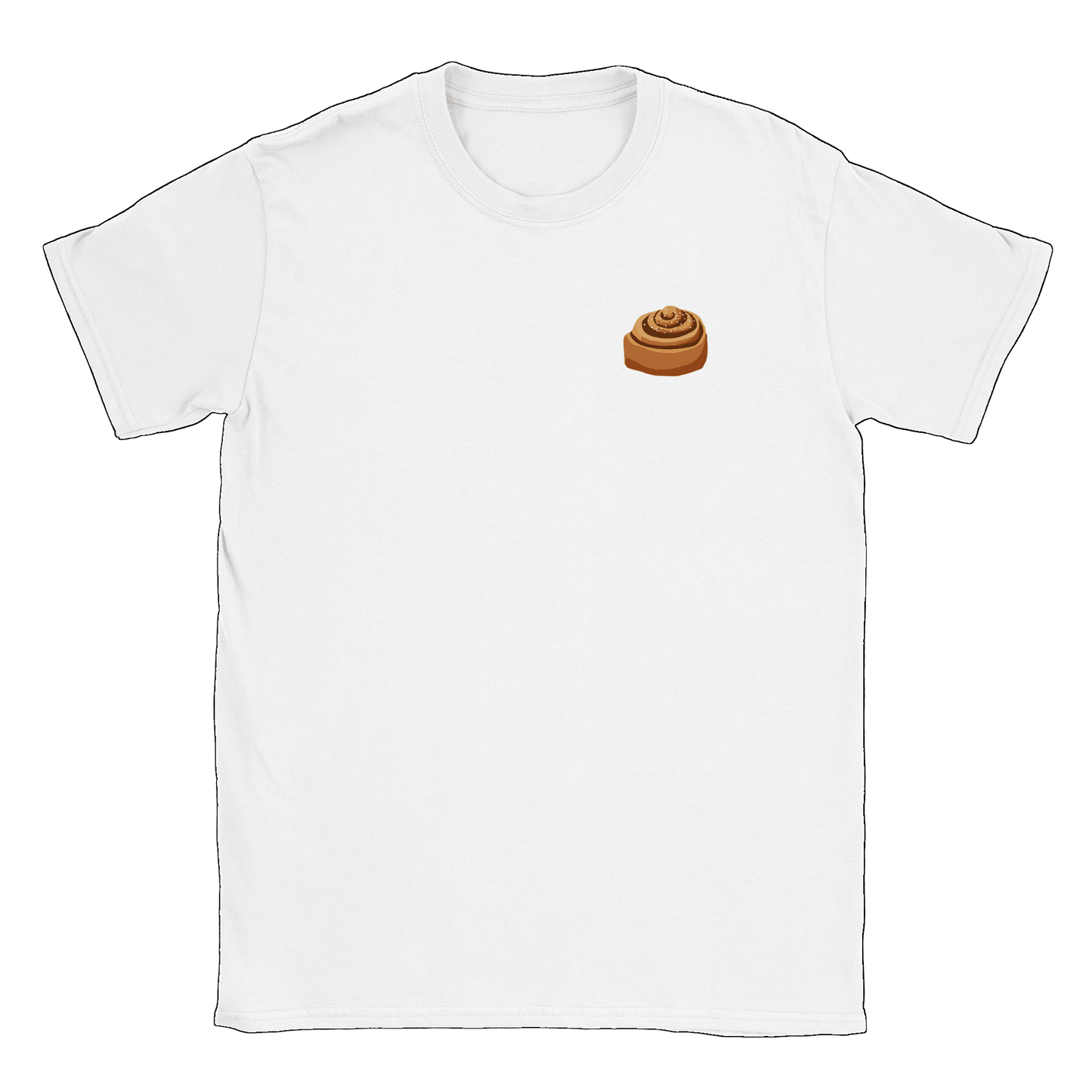 Kanelbulle Liten - T-shirt Vit