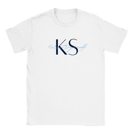 Korvstroganoff - T-shirt för barn Vit