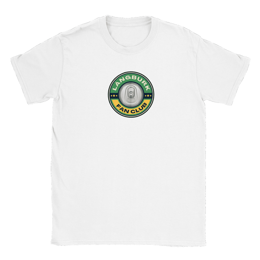 Långburk Fan Club - T-shirt Vit
