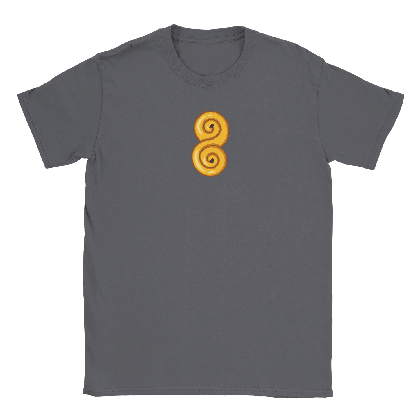 Lussebulle - T-shirt Kolgrå