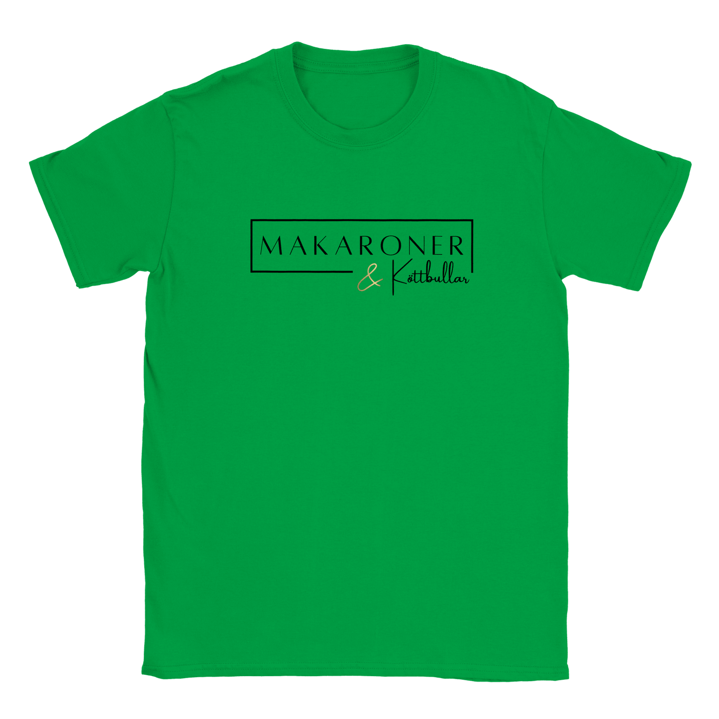 Makaroner & Köttbullar - T-shirt för barn Grön