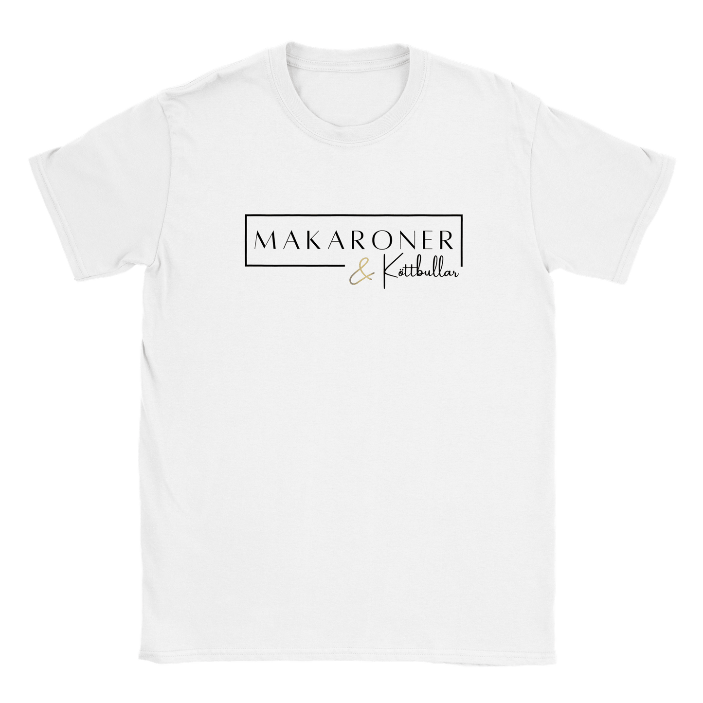 Makaroner & Köttbullar - T-shirt för barn Vit
