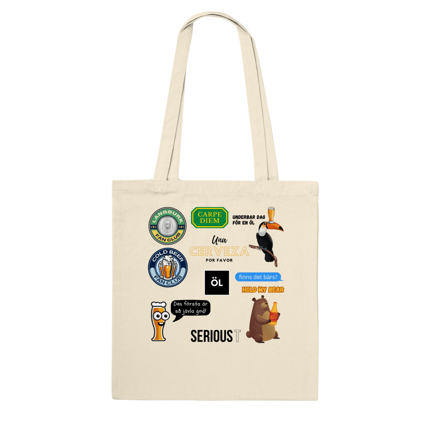 Ölpåsen - Tygpåse Naturlig