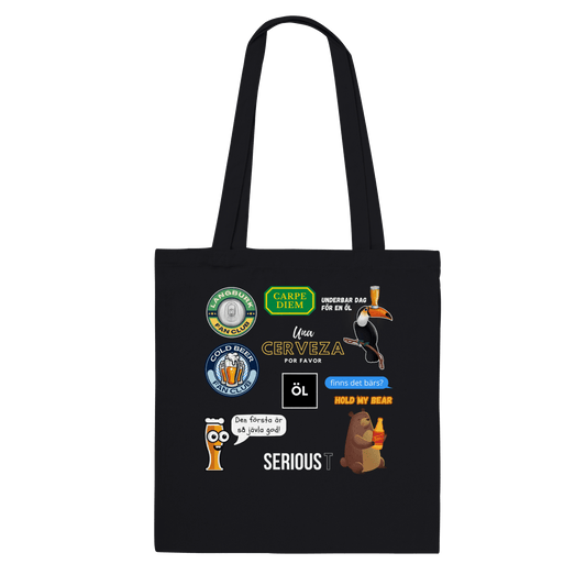 Ölpåsen - Tygpåse Svart