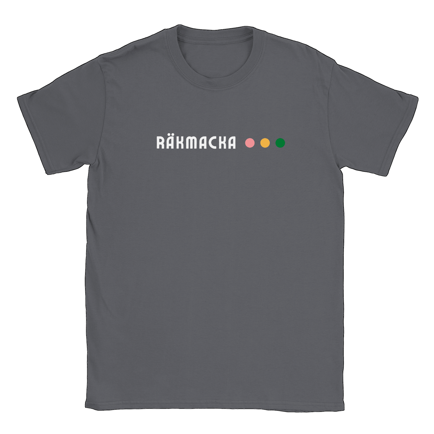 Räkmacka - T-shirt Kolgrå