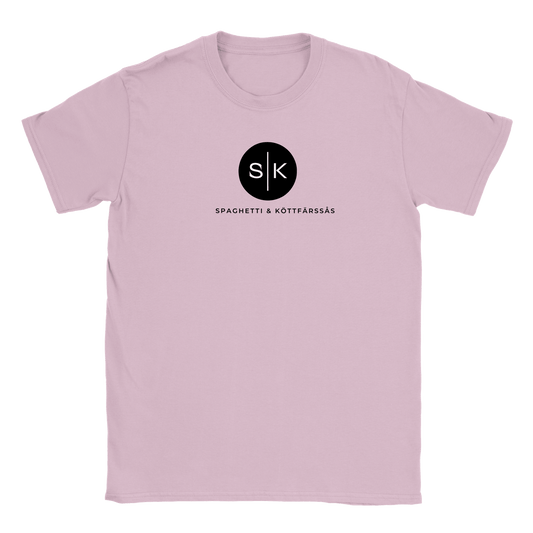Spaghetti och Köttfärssås - T-shirt för barn Rosa