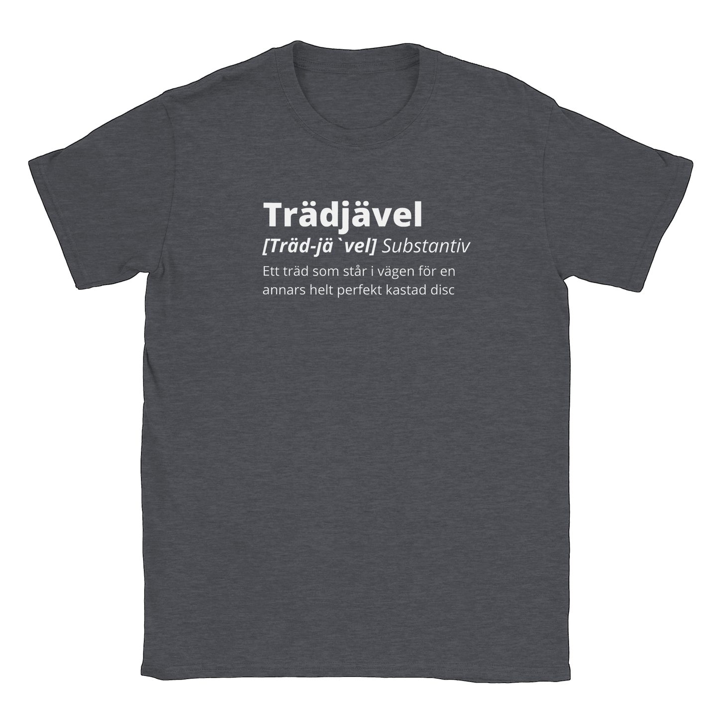 Trädjävel Discgolf - T-shirt Mörk Ljung