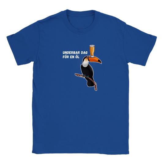 Underbar dag för en öl - T-shirt Royal