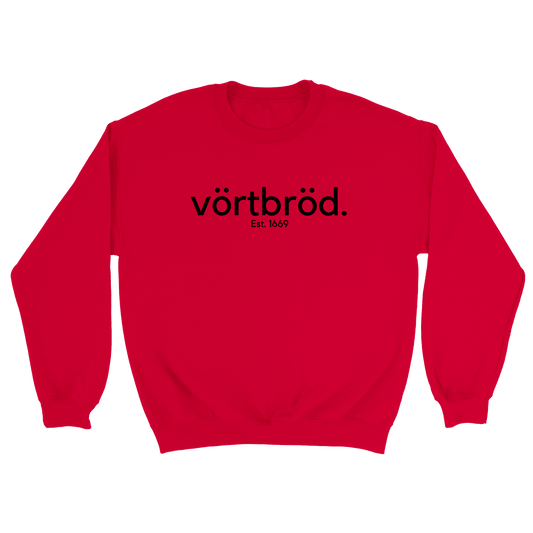 Vörtbröd - Sweatshirt Röd
