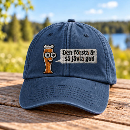 Den första är så jävla god - Vintagekeps