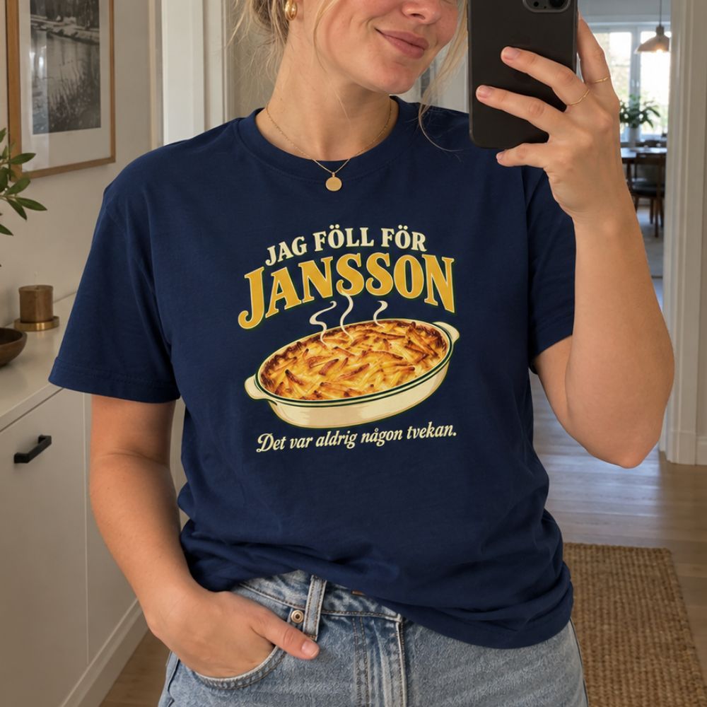 Jag föll för Jansson - T-shirt